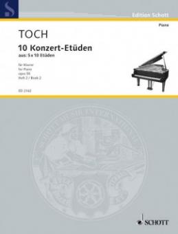 10 Konzert-Etüden op. 55 Bd. 2 (Nr. 6-10) 