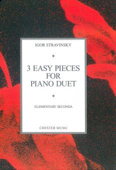 3 Easy Pieces for Piano Duet 
