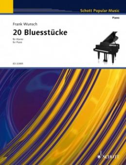20 Bluesstücke für Klavier 