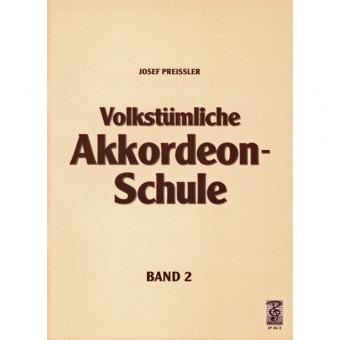 Volkstümliche Akkordeonschule Bd. 2 