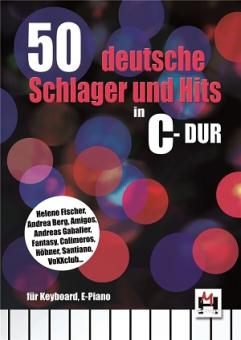 50 Deutsche Schlager in C-Dur | Klav.Band leicht-mittel 