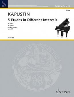 5 Etudes in Different Intervals op. 68 