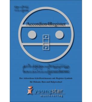 Accordion4Register (Download) | Schriftarten mit Akkordeonregistern für Notationsprogramme 