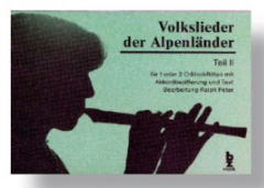 Volkslieder der Alpenländer Teil 1 - Bfl.Band 