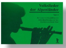 Volkslieder der Alpenländer Teil 2 - Bfl.Band 