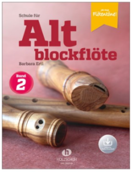 Schule für Altblockflöte Band 2 (inkl. Audio-Download) 