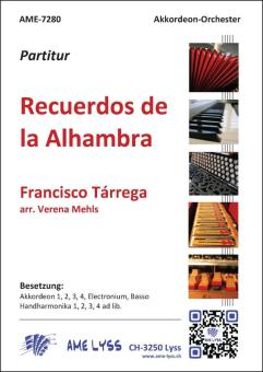 Recuerdos de la Alhambra | Akk.Orch. | Part. mittel 