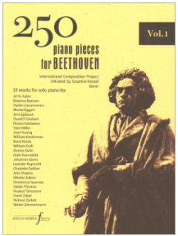 250 Piano Pieces for Beethoven Vol. 1 