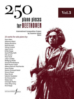 250 Piano Pieces for Beethoven Vol. 3 