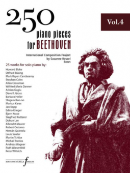250 Piano Pieces for Beethoven Vol. 4 