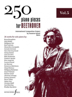 250 Piano Pieces for Beethoven Vol. 5 