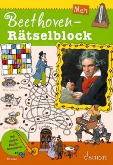 Mein Beethoven-Rätselblock - Kinderbuch 