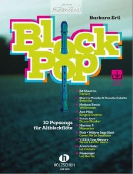 Block Pop (10 Popsongs für Altblockflöte) 
