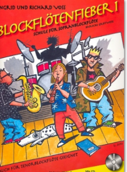 Blockflötenfieber 1 inkl. CD - Bfl.Schule 
