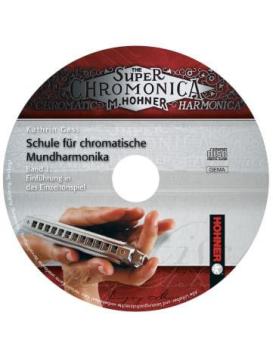 CD zur Schule für chromatische Mundharmonika Band 1 