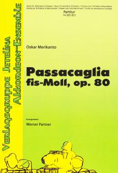 Passacaglia fis-moll, op. 80 