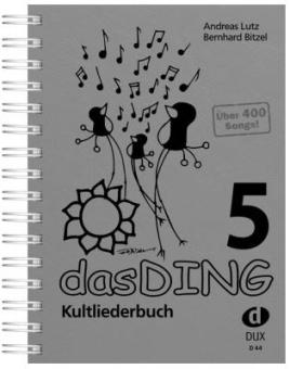 Das Ding Band 5 (Kultliederbuch) - Liederbuch 