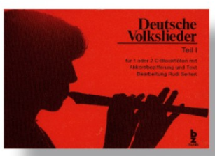 Deutsche Volkslieder Teil 1 - Bfl.Band 