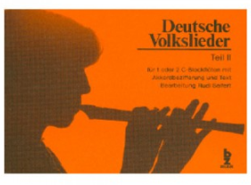 Deutsche Volkslieder Teil 2 - Bfl.Band 