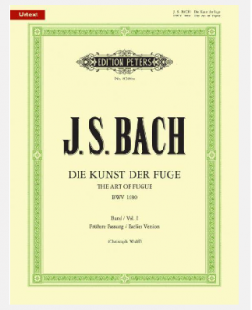 Die Kunst der Fuge BWV 1080 Band 1 (Frühere Fassung) 