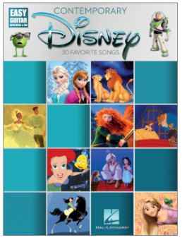 Contemporary Disney: Easy Guitar with Notes & Tab 