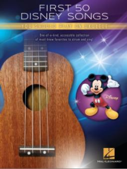 First 50 Disney Songs You should play on Ukulele 