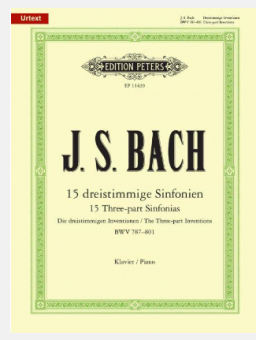 15 dreistimmige Sinfonien BWV 787-801 