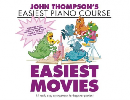 Easiest Piano Course: Easiest Movies 