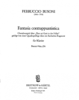 Fantasia contrappuntistica K 256 