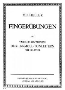 Tabelle der Dur- und Molltonleitern (in Klaviernotation) 