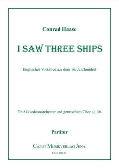 I Saw Three Ships | Partitur 