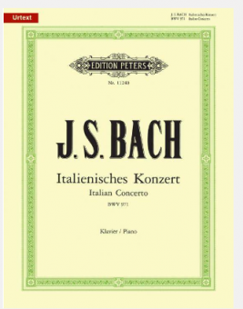 Italienisches Konzert F-Dur BWV 971 