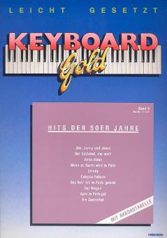Keyboard Gold Band 4 - 50er Jahre 