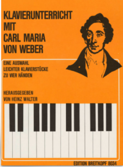 Klavierunterricht mit Carl Maria von Weber 