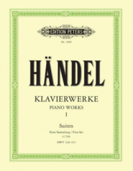 Klavierwerke Band 1: Suiten (1. Sammlung) HWV 426-433 