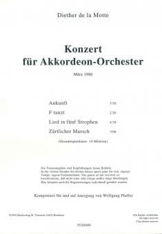 Konzert für Akkordeon-Orchester 