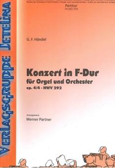 Konzert für Orgel und Orchester F-Dur op. 4/4 