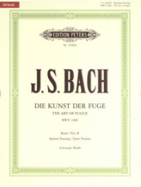 Die Kunst der Fuge BWV 1080 Band 2 (Spätere Fassung) 