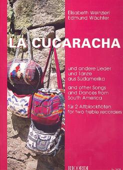 La Cucaracha und andere Lieder und Tänze aus Südamerika - Bfl.Band 