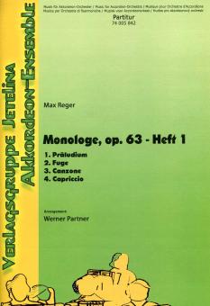 Monologe, op. 63 - Heft 1 
