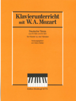 Klavierunterricht mit W. A. Mozart 