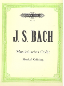 Das Musikalische Opfer BWV 1079 