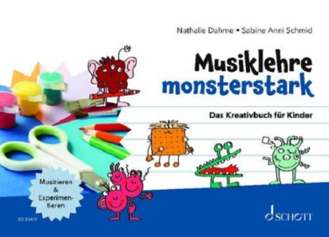 Musiklehre monsterstark - Fachbuch 