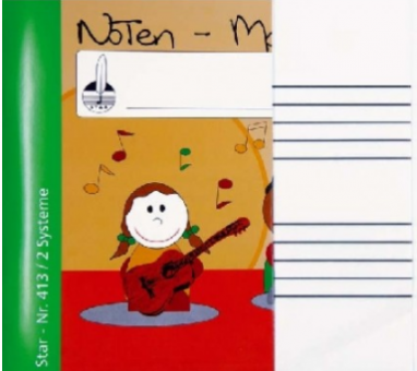 Notenmalbuch - für Musik System 2 - Fachbuch 