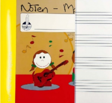 Notenmalbuch - für Musik System 4 - Fachbuch 