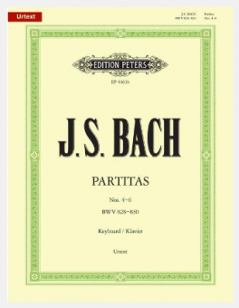 Partiten Band 2: Nr. 4-6 BWV 828-830 