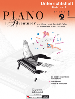 PIANO Adventures: Stufe 4 - Unterrichtsheft 4 