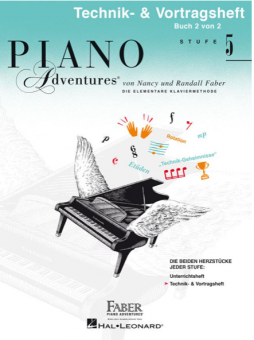 PIANO Adventures: Stufe 5 - Technik- & Vortragsheft 5 