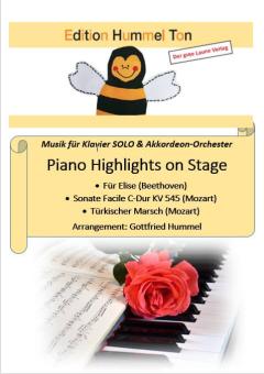 Piano Highlights on Stage | 3 Klassiker | Set leicht-mittel 