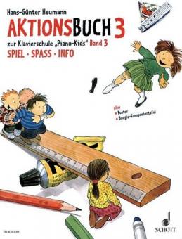 Piano Kids Aktionsbuch Band 3 